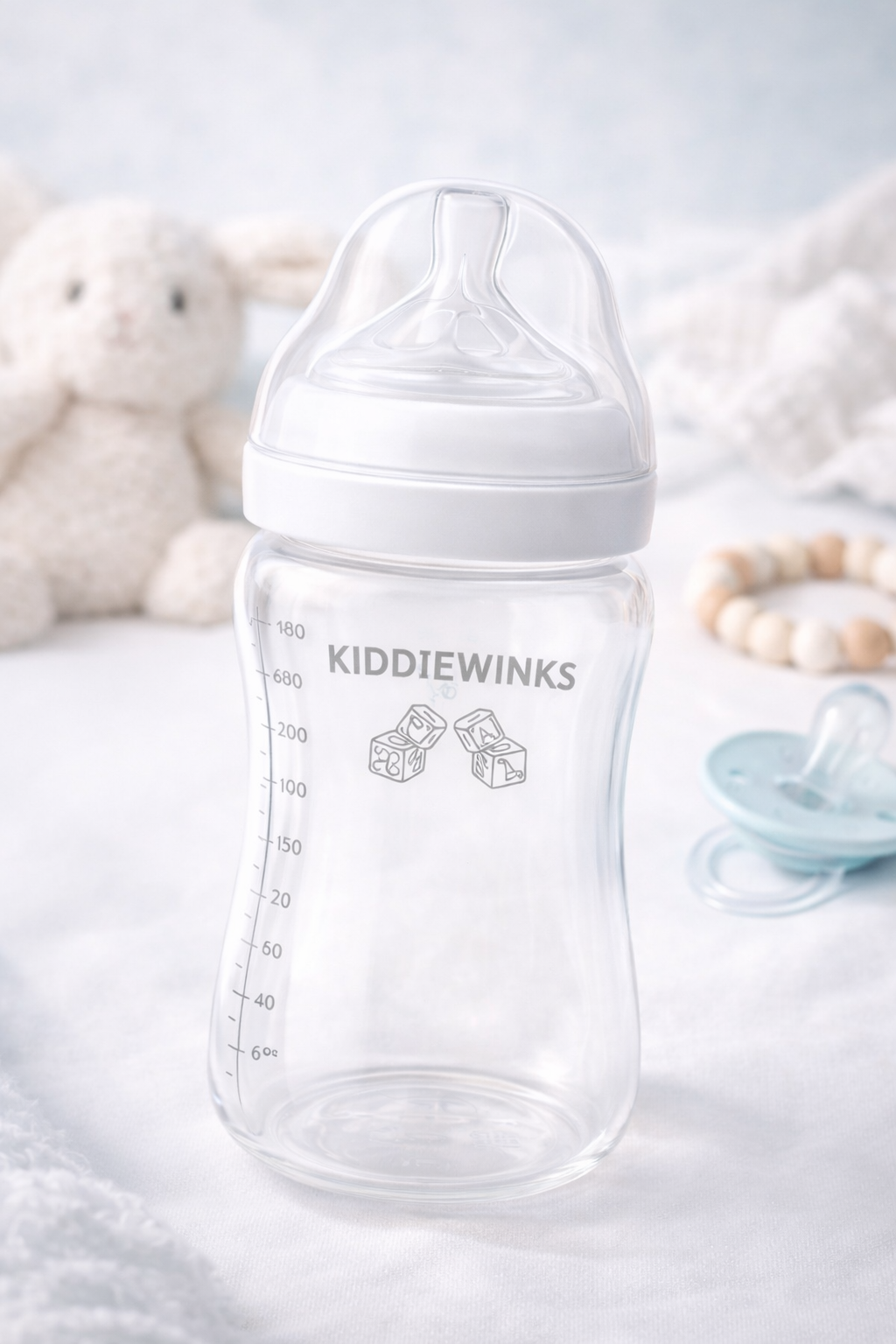 Anti-Colic Baby Feeding Bottle – BPA-Free Newborn Milk Bottle for Babies 0–3 Months
