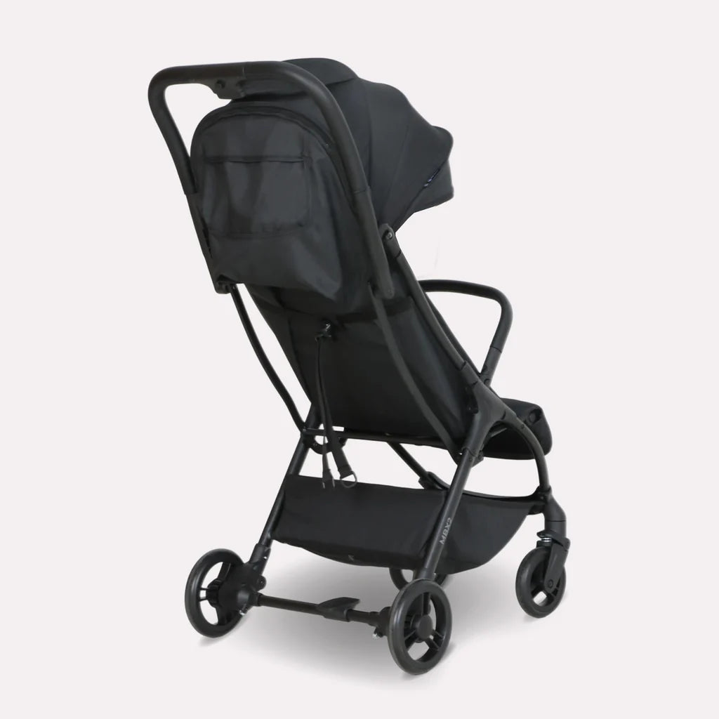 My Babiie MBX2 Lightweight Compact Travel Stroller – Black Pushchair